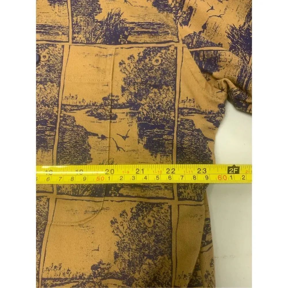 Vintage Levi's Patterned Button Down Top - Picture 7 of 8